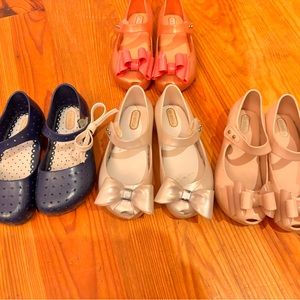 Lot of Sz 10 mini Melissa